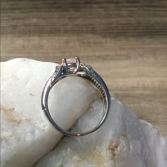 Morganite Sterling Ring - Picture 3 of 5